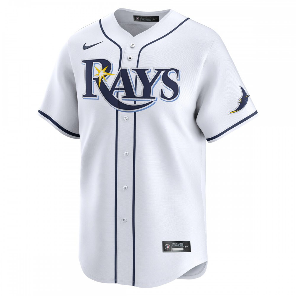 Isaac Paredes Tampa Bay Rays Home Limited Player Jersey - White-Pro Kit Vault | Brand New 26/27 Sports Jerseys